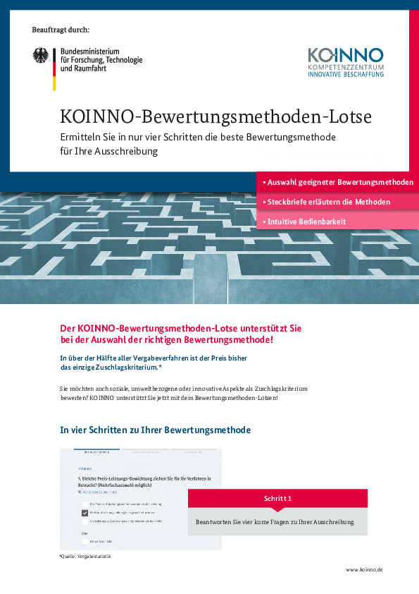 Bewertungsmethodenlotse