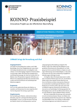 KOINNO-Praxisbeispiel LHMobil bringt die Verwaltung aufs Rad