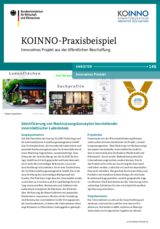 Identifizierung von Nachnutzungskonzepten leerstehender innerstädtischer Ladenlokale