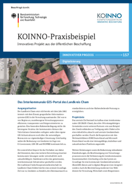 Das Interkommunale GIS-Portal des Landkreis Cham