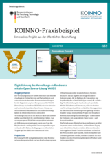 KOINNO-Praxisbeispiel: Digitalisierung des Verwaltungs-Außendiensts