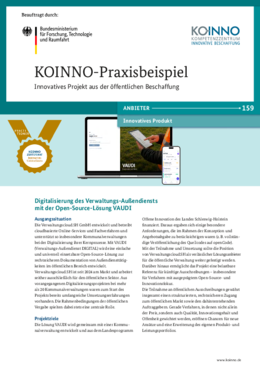KOINNO-Praxisbeispiel: Digitalisierung des Verwaltungs-Außendiensts KOINNO-Praxisbeispiel: Digitalisierung des Verwaltungs-Außendiensts