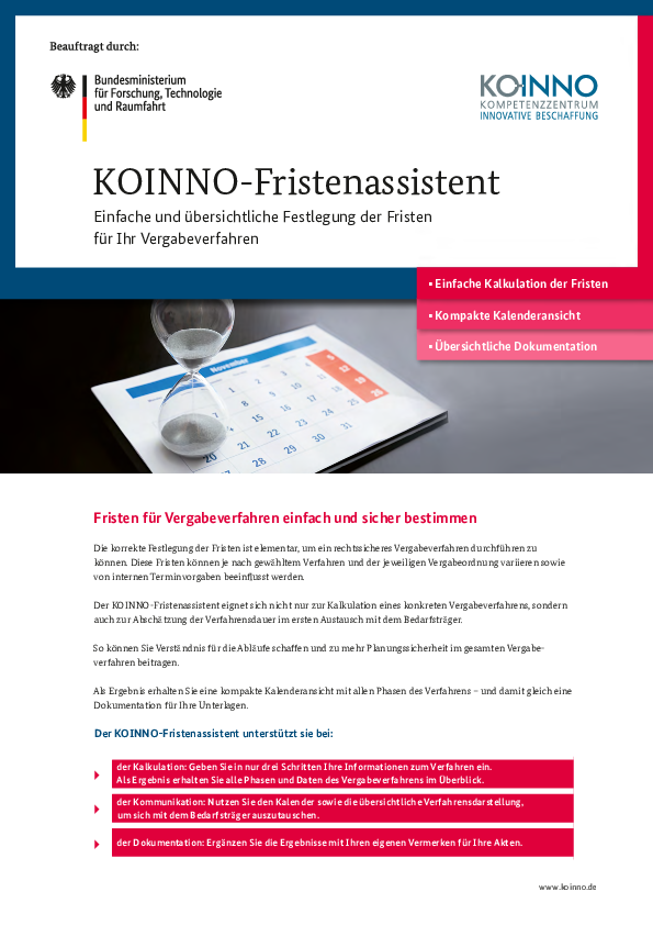 KOINNO Fristenassistent